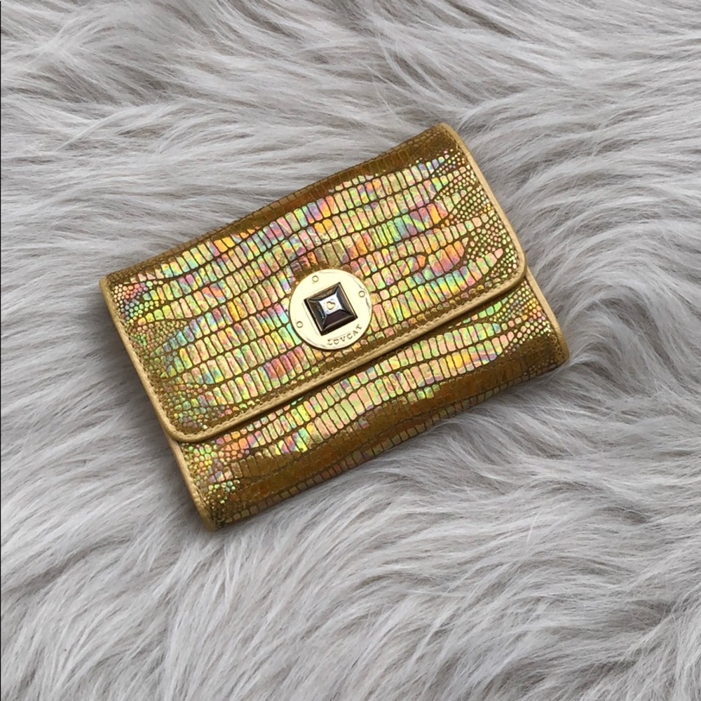 Lovcat Gold iridescent wallet